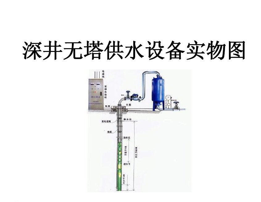 汝阳县井泵无塔式供水设备